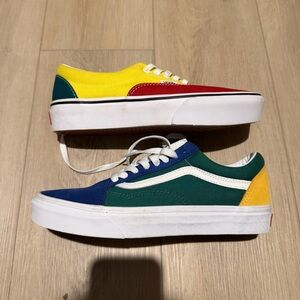 Vans sk8 low old skool yacht club Sz 7.5 men's new mismatch